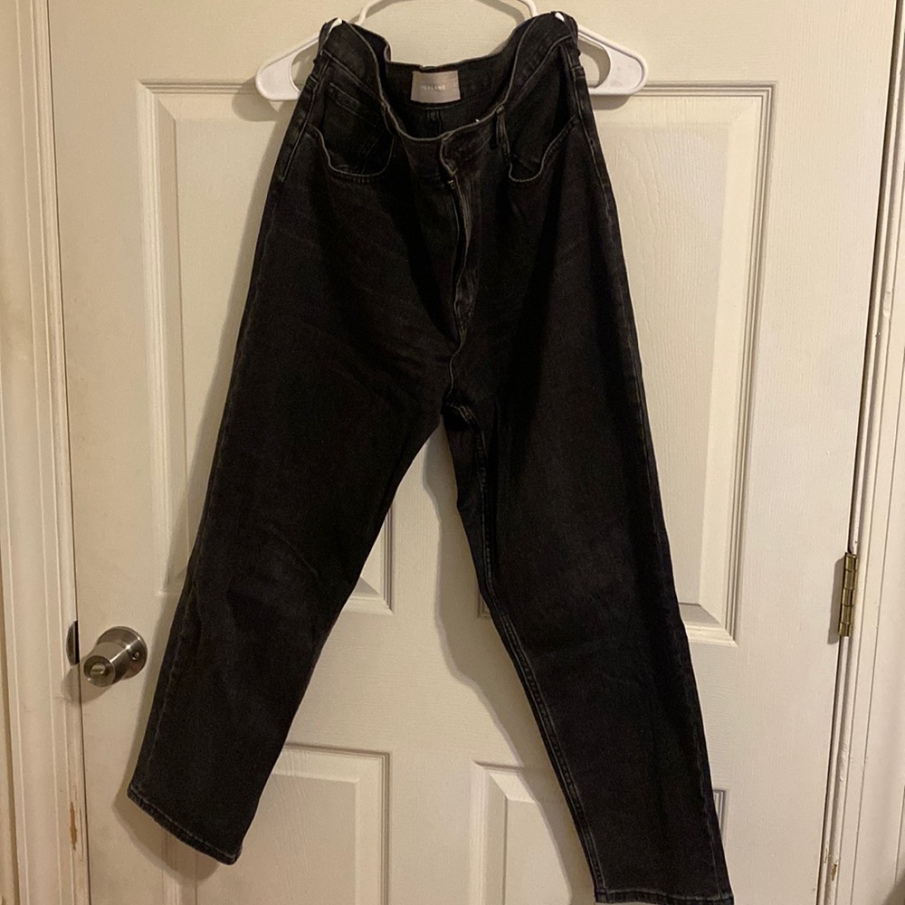 Everlane - first generation ankle straight jeans.